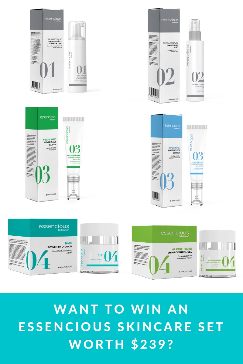 We Are Giving Away An Essencious Skincare Set worth $239!